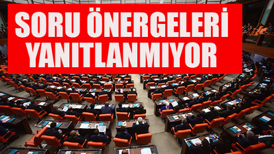 Saray ve bakanlar TBMM'yi yok saydı