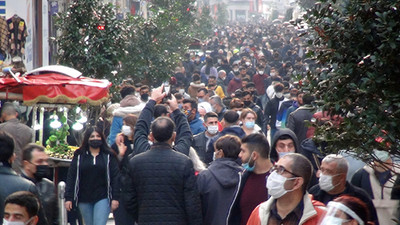 Taksim'de kimse koronavirüse aldırış etmedi