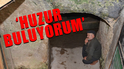 30 yıldır tek başına mağarada yaşıyor
