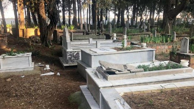 35 mezarı tahrip etti: 'Moralim bozuktu yaptım'