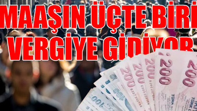 Asgari ücretli bir işçi yılın 122 günü devlete çalışıyor