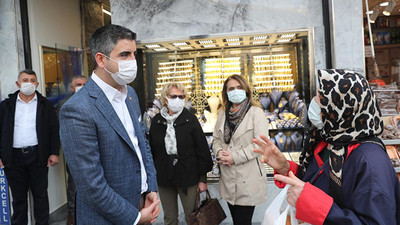 Başkan Gökhan Yüksel'den esnafa yeni yıl ziyareti