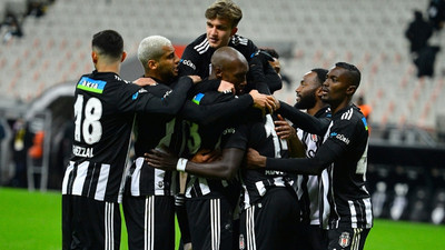 Beşiktaş'tan bol gollü galibiyet