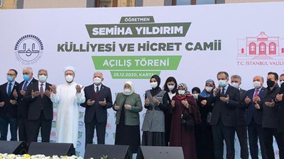 Binali Yıldırım'ın eşi Semiha Yıldırım adına Kartal'da 'külliye' inşa edildi