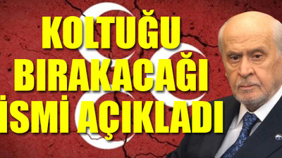 Bomba iddia... Devlet Bahçeli koltuğu bırakıyor