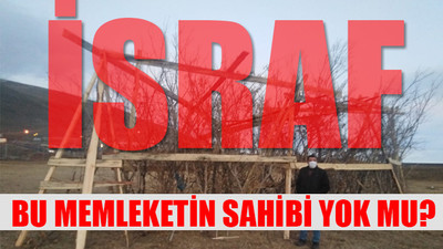 Çalı, çırpıdan buz kulesine halktan tepki