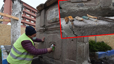 Cezaevinin 135 yıllık çeşmesinden 'zula' çıktı