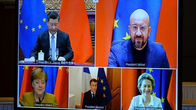 Çin ve AB liderlerinden yatırım anlaşmasına onay