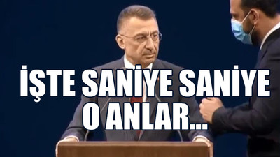Cumhurbaşkanı Yardımcısı Fuat Oktay canlı yayında fenalaştı
