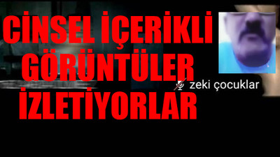 EBA ve Zoom'da öğretmen ve öğrencilere sapık şoku