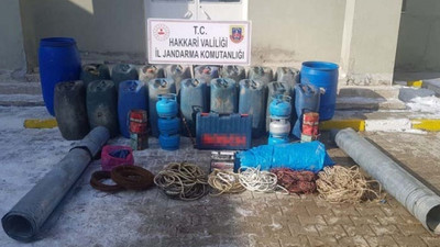 Hakkari kırsalında silah ve patlayıcı ele geçirildi