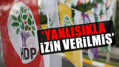 HDP’nin kongre için astığı bayraklara vali izin verdi, polis söktü