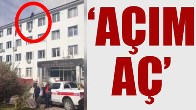 İşsiz yurttaş kaymakamlık binasında intihar girişiminde bulundu