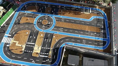 Kartal’da çocuklar trafik kurallarını trafikte öğreniyor 