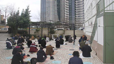 Kartal’daki ibadethanelerin tente sistemleri yenileniyor