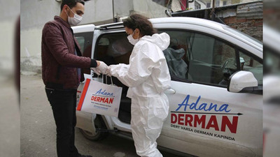 Koronavirüs testi pozitif çıkan ihtiyaç sahibi vatandaşlara kahvaltı ve sıcak yemek desteği