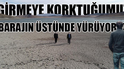 Kuraklık nedeniyle bir baraj daha kurudu