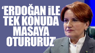 Meral Akşener'den ittifak açıklaması