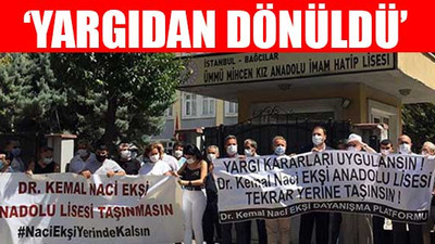 Nitelikli okul statüsündeki Anadolu lisesi taşındı yerine imam hatip açıldı