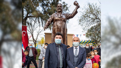 Ölümünün yıldönümünde Adile Naşit'in heykeli dikildi