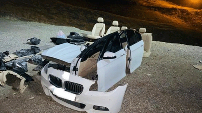 Otomobilini parçalara ayırdı: Hacizli araç sahibinin icra oyunu bozuldu