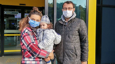 Tedavisi için gerekli para toplanan SMA hastası Demir Ali'nin ABD yolculuğu başladı