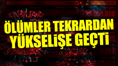 Türkiye'nin son koronavirüs tablosu...