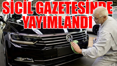 Volkswagen'in Manisa kararı belli oldu