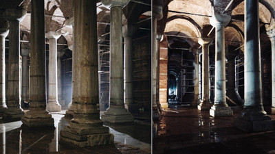 Yerebatan Sarnıcı'nda çökme tehlikesi