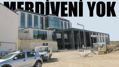 10 yıldır bitmeyen hastane inşaatında skandal...