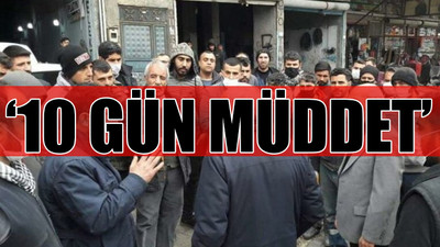 AKP'li belediyeden 'dükkanları boşaltın' tebligatı 