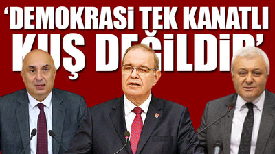 AKP'nin 'özür dile' çağrısına CHP'nin önde gelen isimlerinden tepki