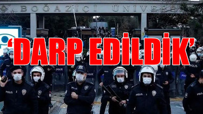 Boğaziçi'ne rektör atanmasını protesto eden öğrenciler: Çıplak aramaya maruz kaldık 