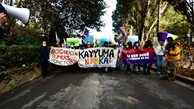 Boğaziçililer 'Onur Yürüyüşü' gerçekleştirdi