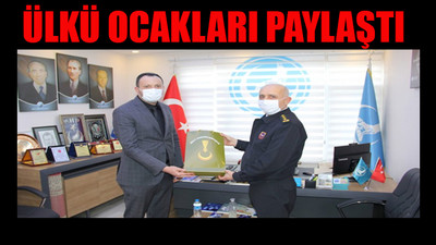 Bolu İl Jandarma Alay Komutanından Ülkü Ocaklarına ziyaret