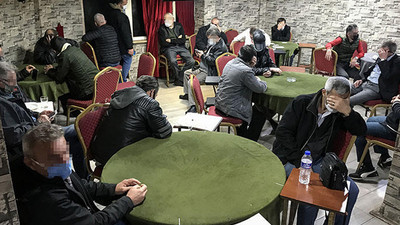 Derneğe kumar baskınında ceza yağdı