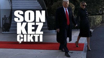 Donald Trump, Beyaz Saray’dan ayrıldı
