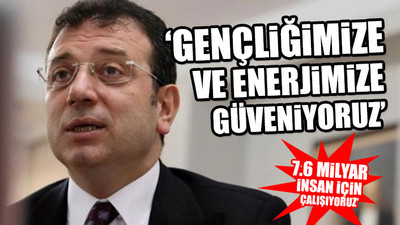 Ekrem İmamoğlu: İklim değişikliğine hazır bir İstanbul tasarlıyoruz