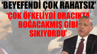 Erdoğan'ın sinirlenip boynunu sıktığı gazeteci kim?