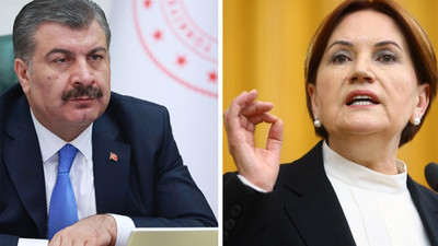 Fahrettin Koca'nın 'kirli' ifadesine Akşener'den tepki: Yakışmadı