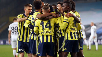 Fenerbahçe 3 puanı 3 golle aldı