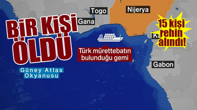 Gine açıklarında Nijeryalı korsanlar Türk gemisini rehin aldı
