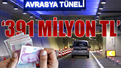 Hazine yine tünelden geçmeyen araçların faturasını ödeyecek
