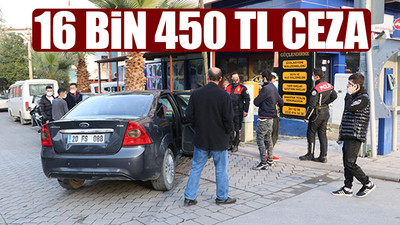 Hem kısıtlamaya uymadılar hem kaza yaptılar