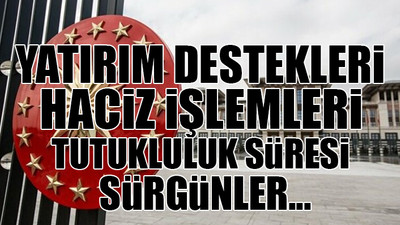 Hukuk ve ekonomi reform paketlerinin ayrıntıları ortaya çıktı