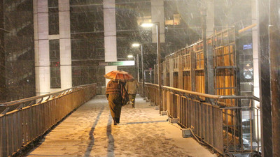 İstanbul’a kar uyarısı