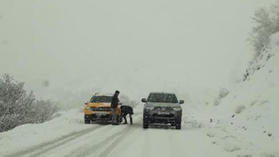 Kar nedeniyle Bingöl’ün 2 kentle ulaşımı kesildi