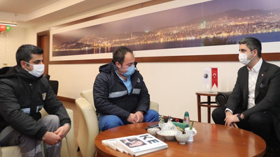 Kartal Belediyesi emekçilerinden örnek davranış 