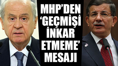 MHP'den Davutoğlu'na tutanak çağrısı: Açıklansın