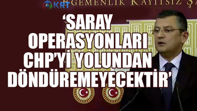 Özgür Özel'den, CHP'den istifa eden vekillerle ilgili flaş açıklama